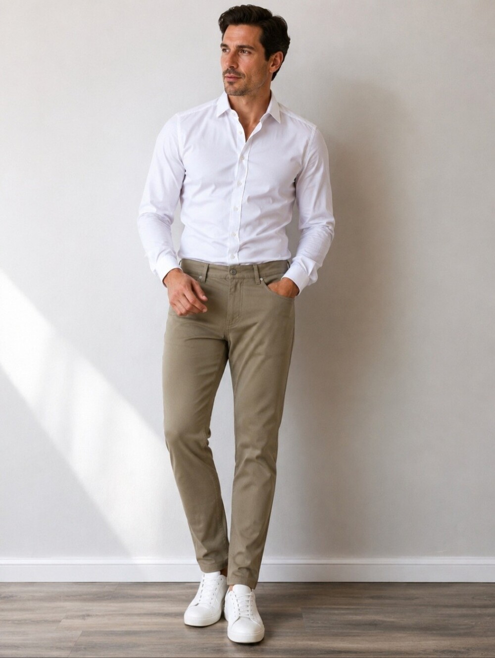Lululemon ABC Classic-Fit 5-Pocket Pant Olive Khaki Men's Size 32 x 30